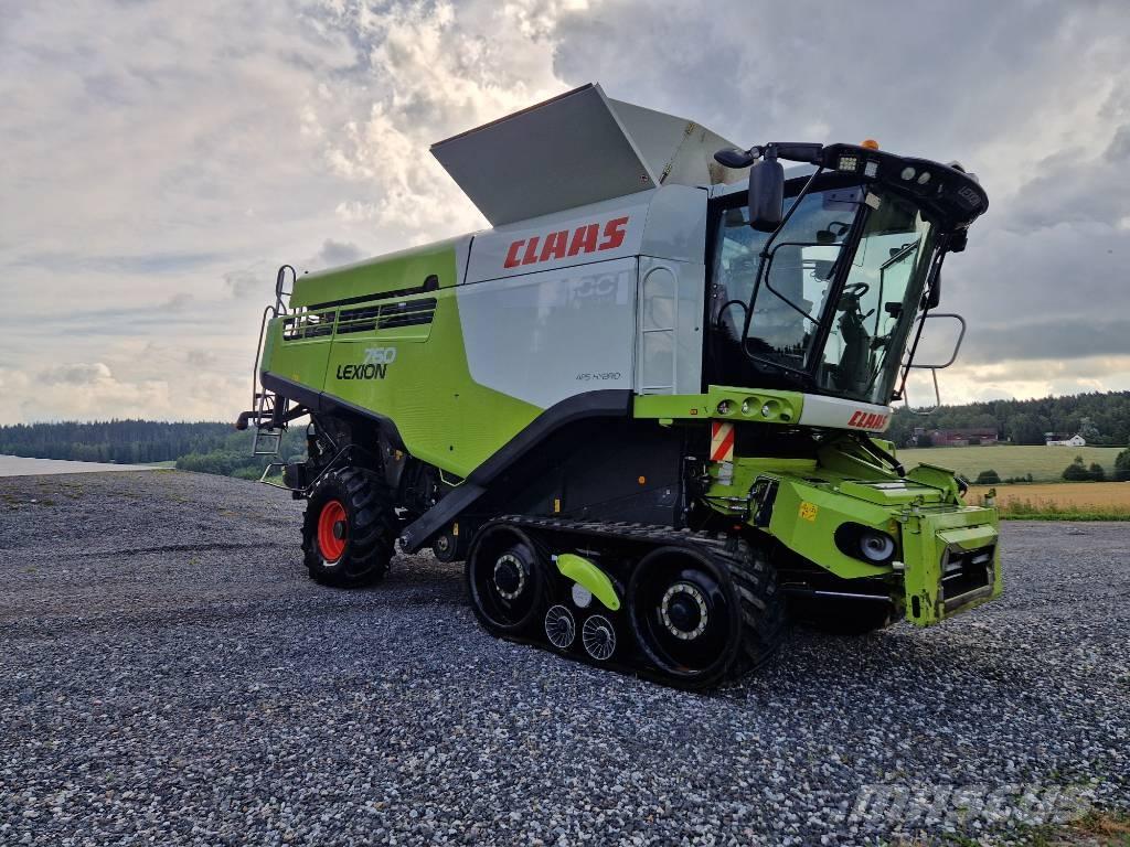 CLAAS Lexion 760 TT Ražas novākšanas kombaini