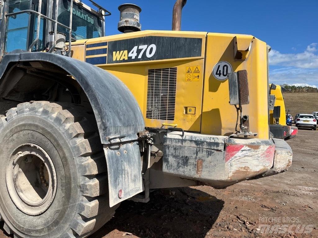 Komatsu WA 470 Iekrāvēji uz riteņiem