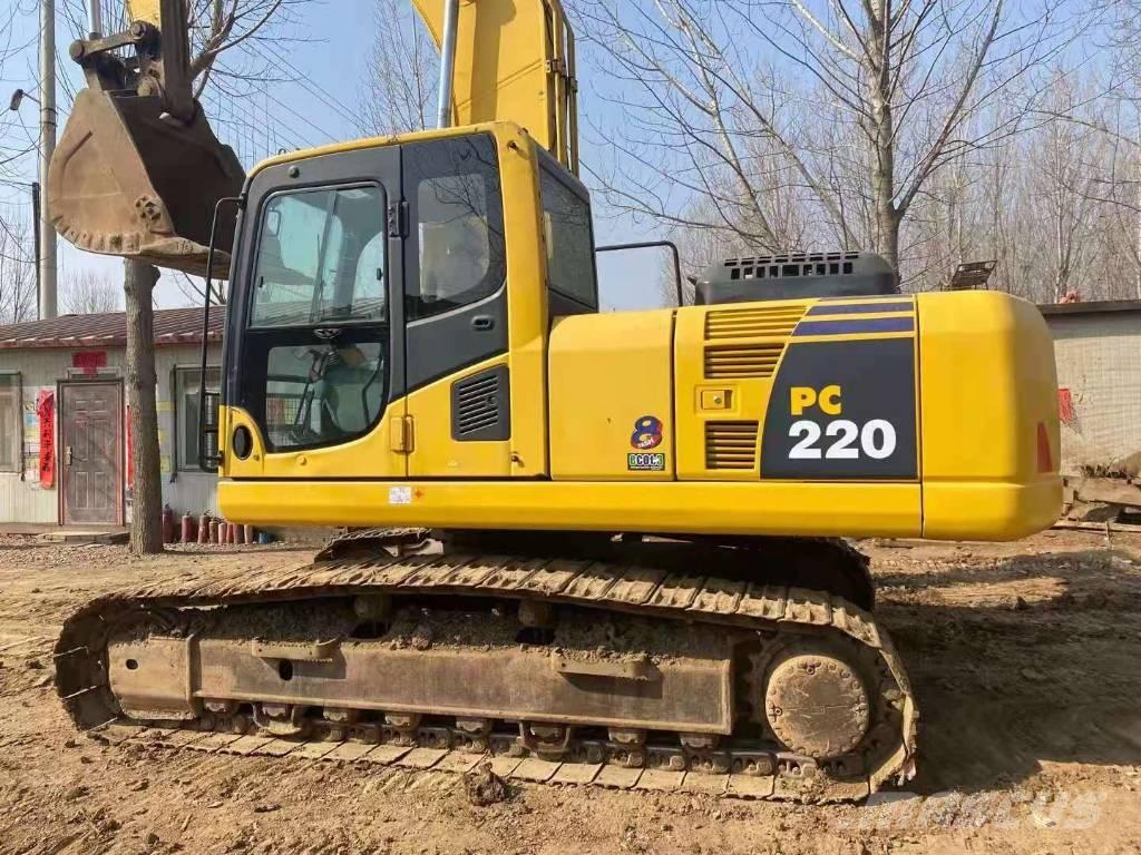 Komatsu pc220-8 Kāpurķēžu ekskavatori