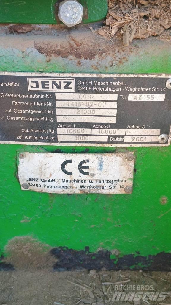 JENZ AZ 55 Koksnes šķeldotāji