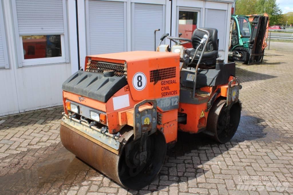 Hamm HD 12 Divvalču grunts veltņi