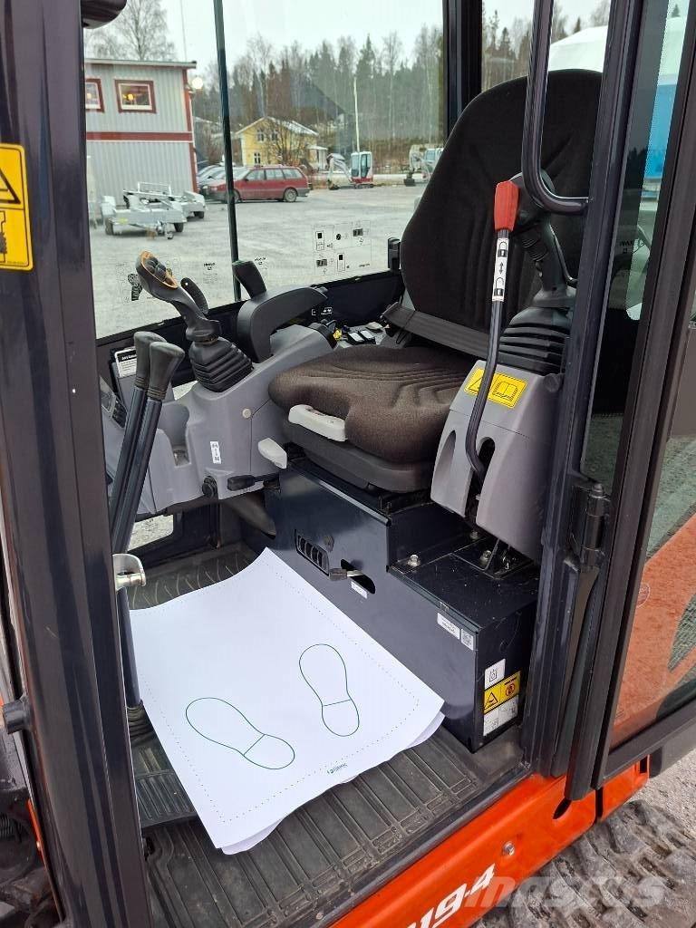 Kubota KX019-4 Mini ekskavatori < 7 t