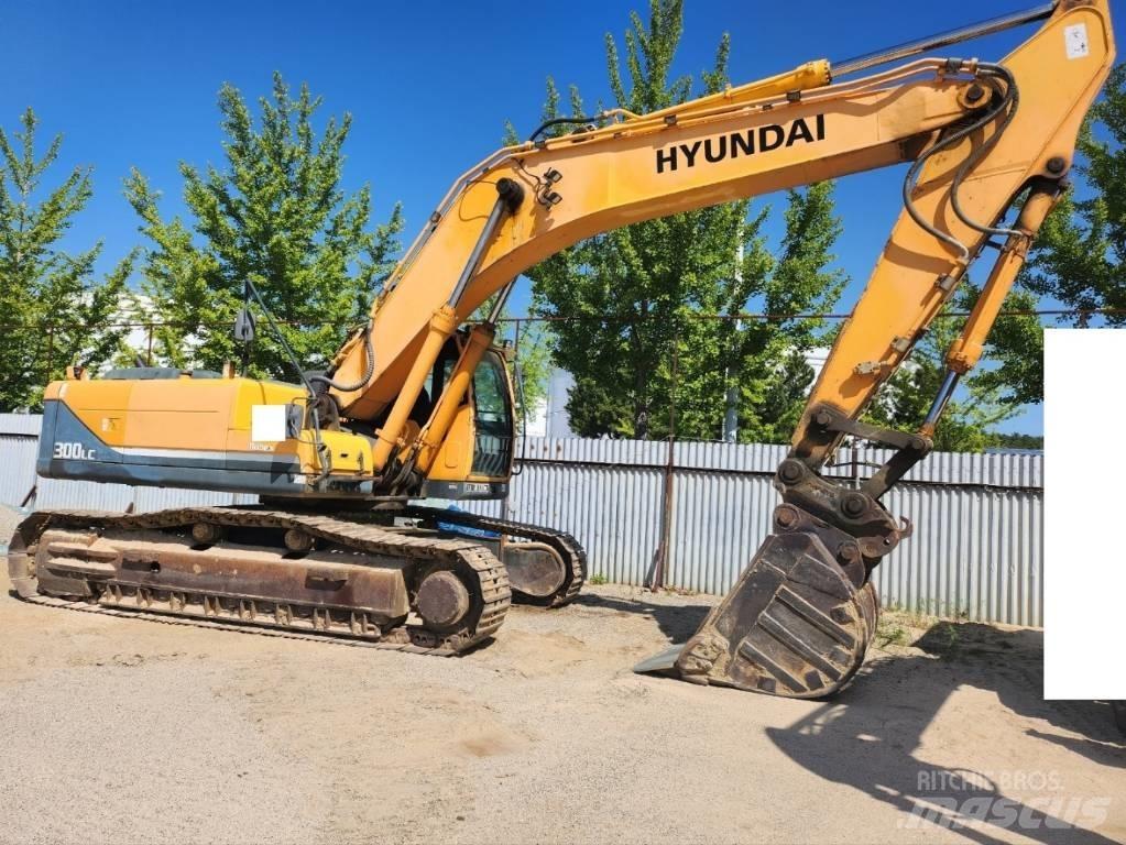 Hyundai Robex 300 LC Kāpurķēžu ekskavatori