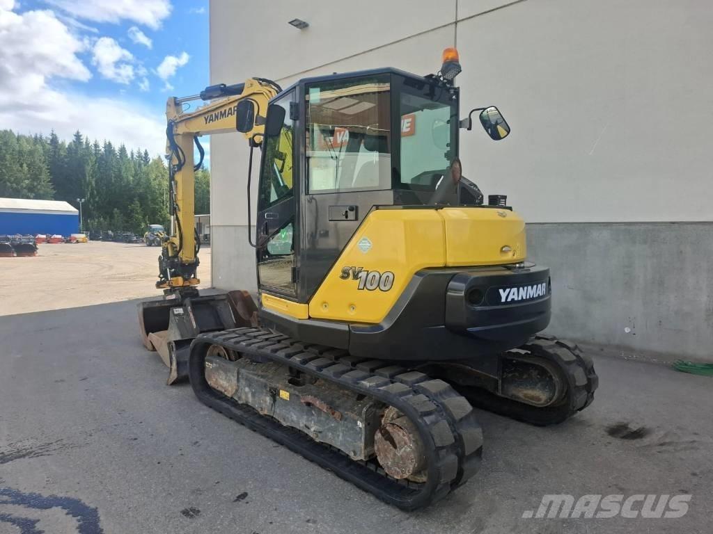 Yanmar SV 100-2A Vidēja lieluma ekskavatori 7 t - 12 t