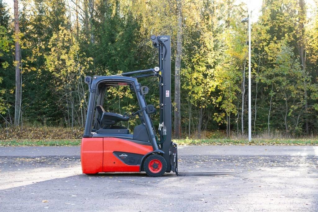Linde E 16 C-02 Elektriskie iekrāvēji