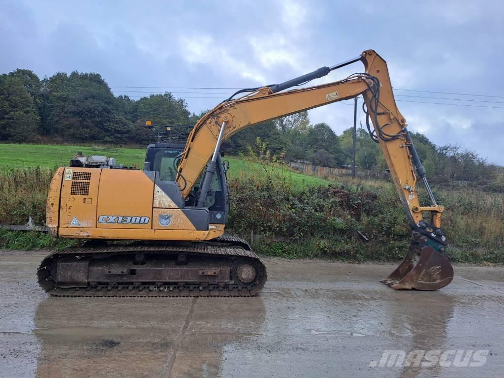 CASE CX 130 D Kāpurķēžu ekskavatori