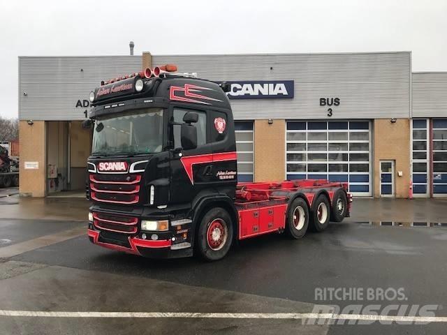Scania R 500 Kabeļu pacēlājs nomontējamām kravas mašīnām