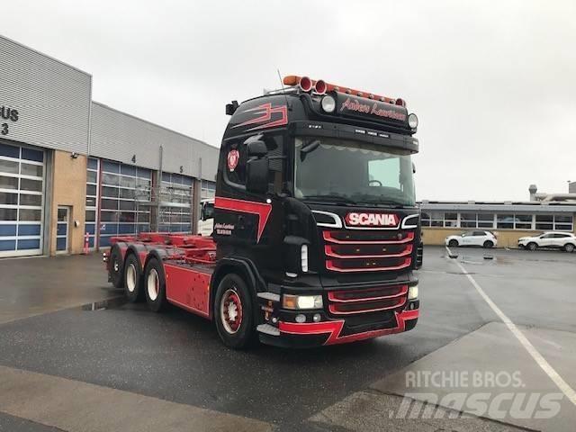 Scania R 500 Kabeļu pacēlājs nomontējamām kravas mašīnām