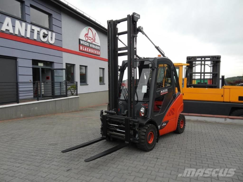 Linde H25T-02 LPG tehnika