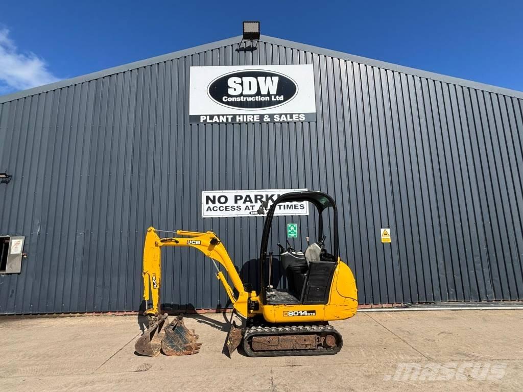 JCB 8014 CTS Mini ekskavatori < 7 t