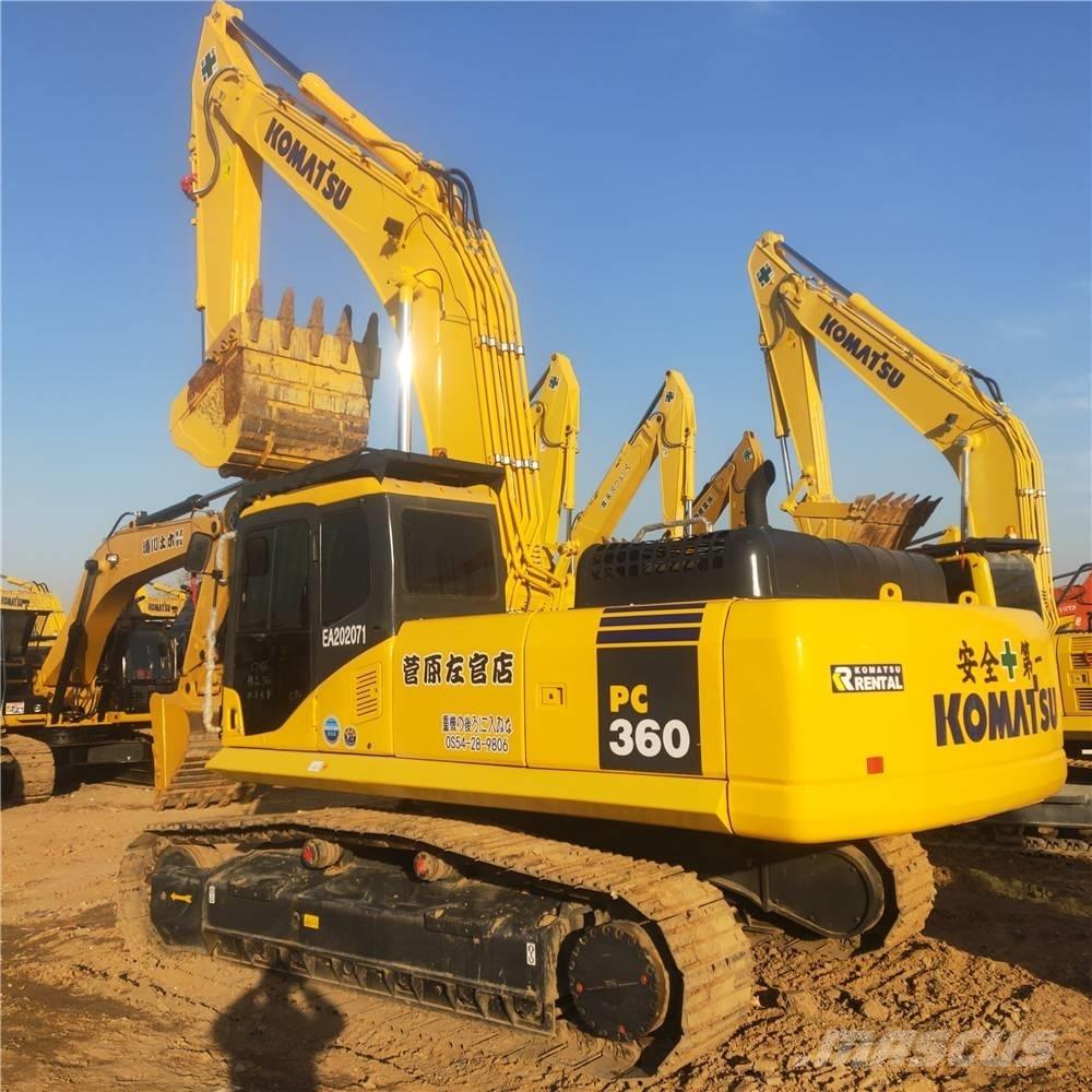 Komatsu PC360-7 Kāpurķēžu ekskavatori