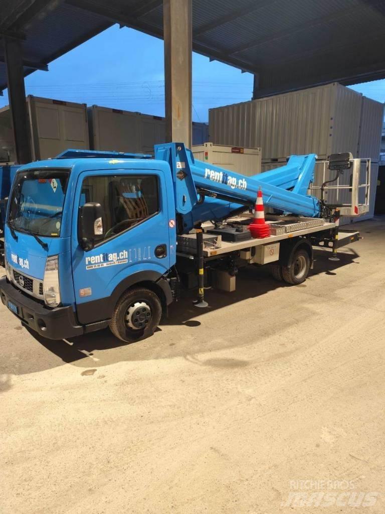 VERSALIFT VTX 240 Pacēlāji uz automašīnas bāzes