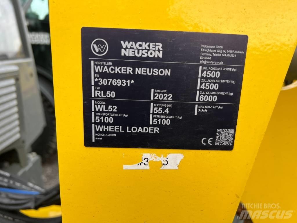 Wacker Neuson WL 52 Iekrāvēji uz riteņiem