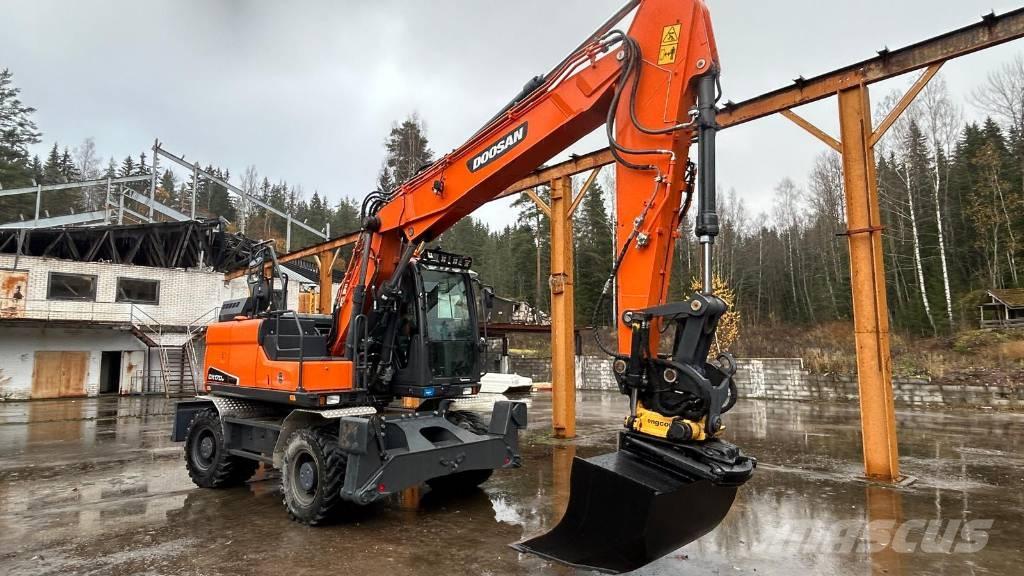 Doosan DX 170 W Ekskavatori uz riteņiem