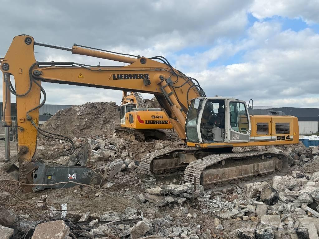 Liebherr R 954 C HD Kāpurķēžu ekskavatori