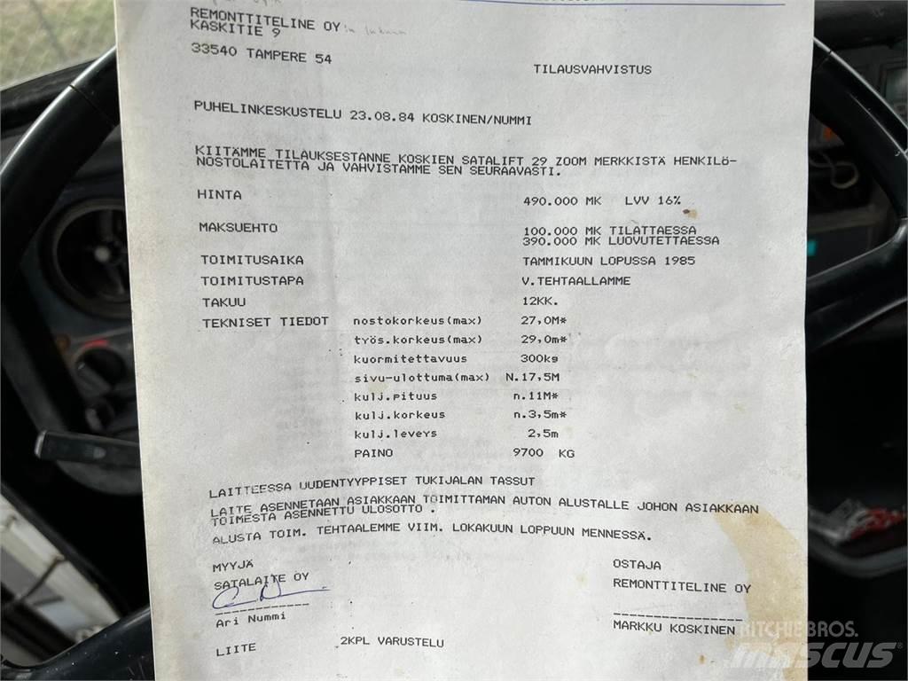 Volvo N12-1-V-6X2 Smagās mašīnas ar celtni