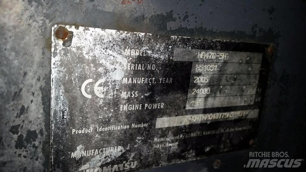 Komatsu WA470-5 Iekrāvēji uz riteņiem