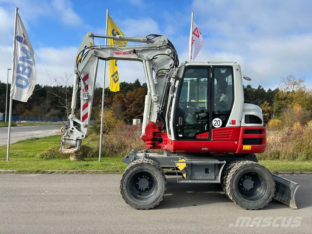 Takeuchi TB 395 W Ekskavatori uz riteņiem