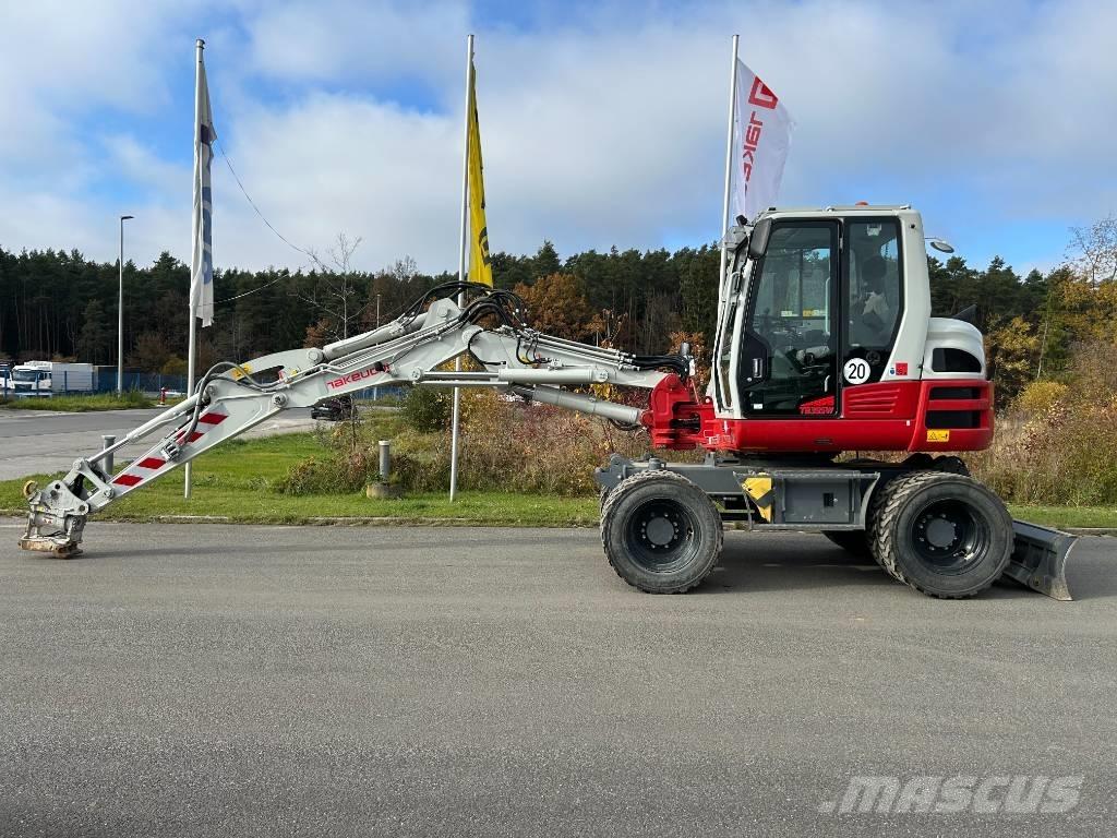 Takeuchi TB 395 W Ekskavatori uz riteņiem