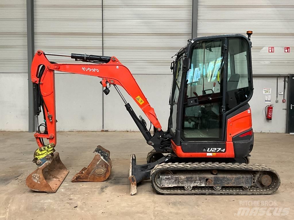 Kubota U 27-4 Mini ekskavatori < 7 t