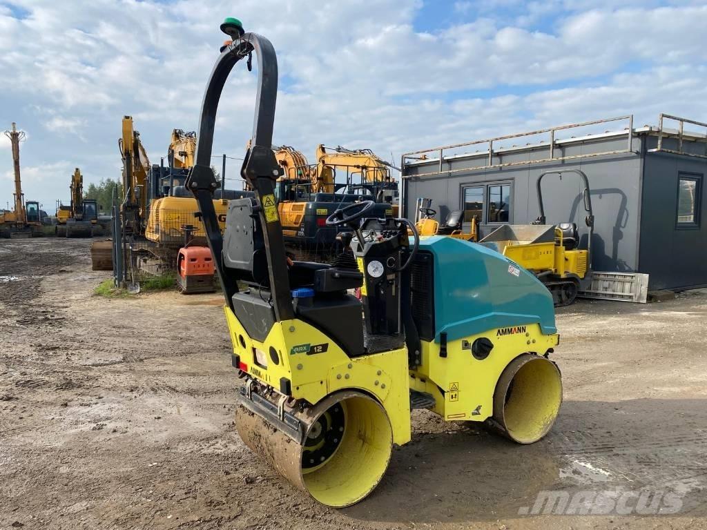 Ammann ARX 12 Divvalču grunts veltņi