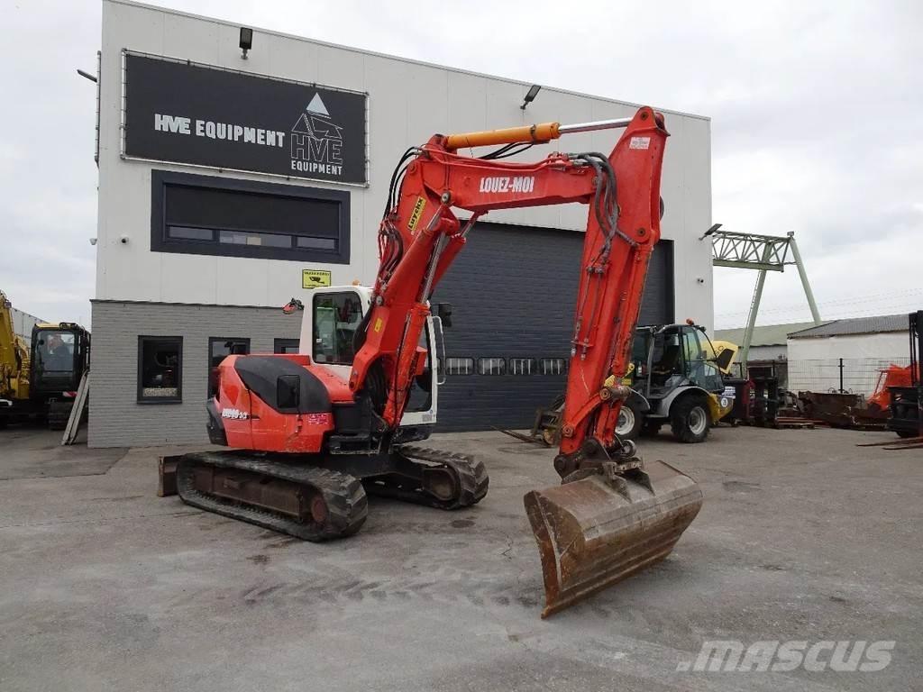 Kubota KX080-3 Mini ekskavatori < 7 t