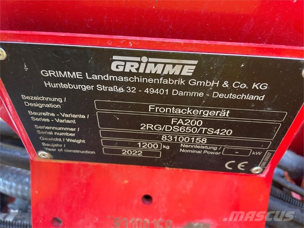 Grimme FA 200 Kartupeļu tehnika - Citi