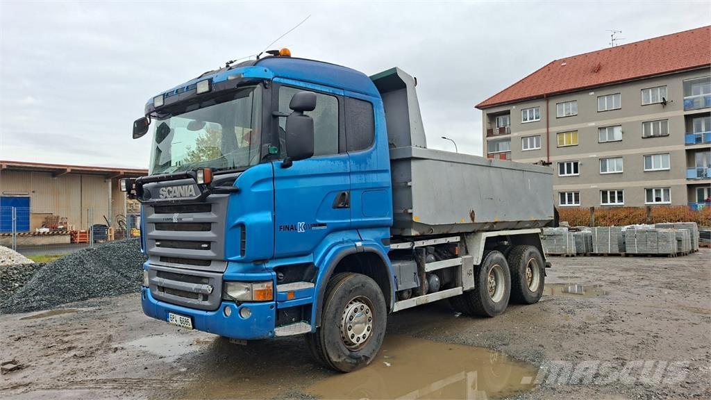 Scania R580 6X4 Pašizgāzējs