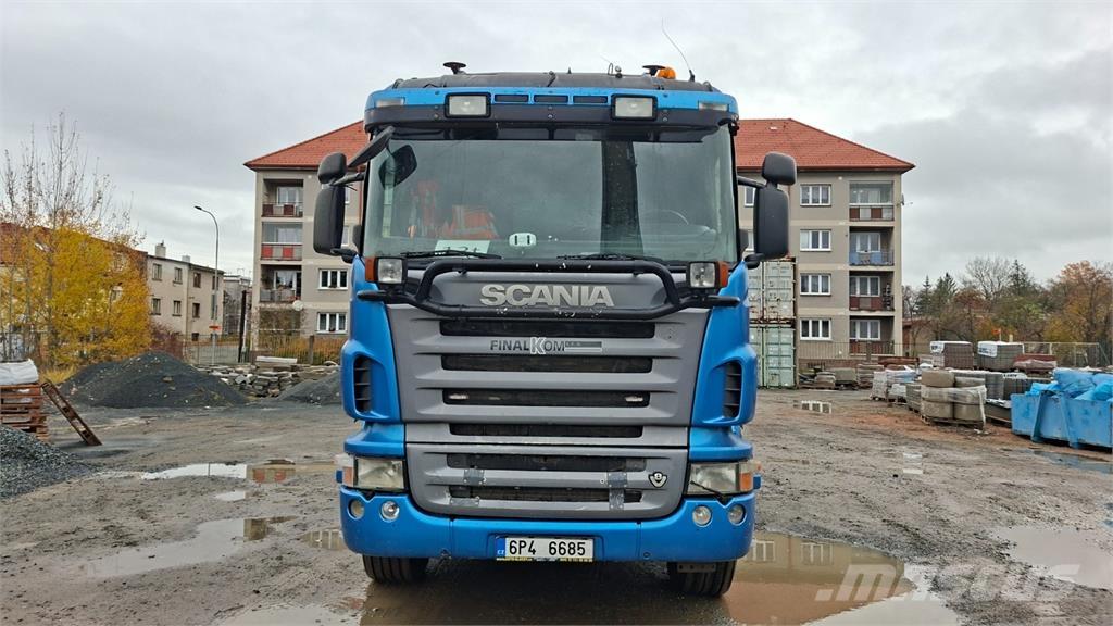 Scania R580 6X4 Pašizgāzējs