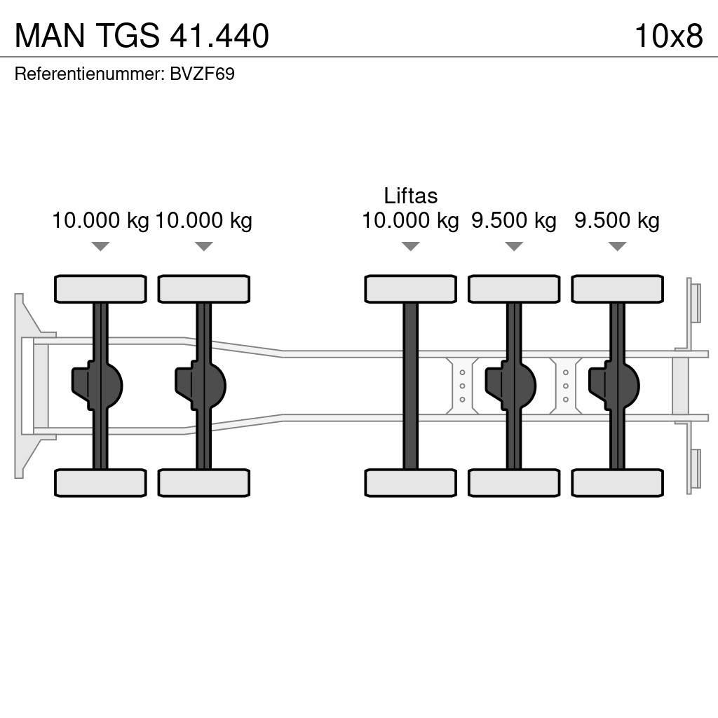 MAN TGS 41.440 Pašizgāzējs