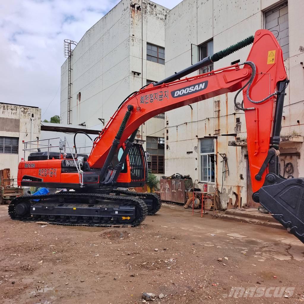Doosan DX340LC Kāpurķēžu ekskavatori