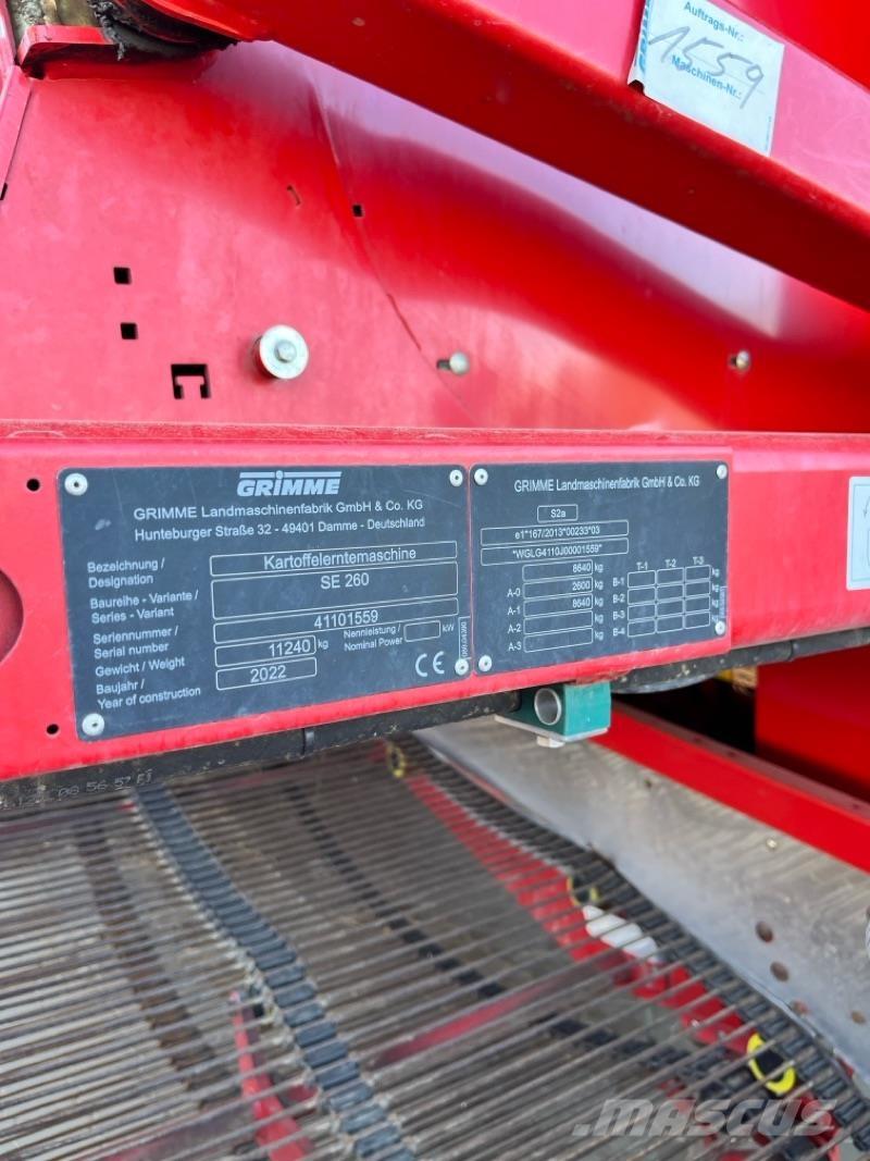 Grimme SE260 Lauksaimniecība- Citi