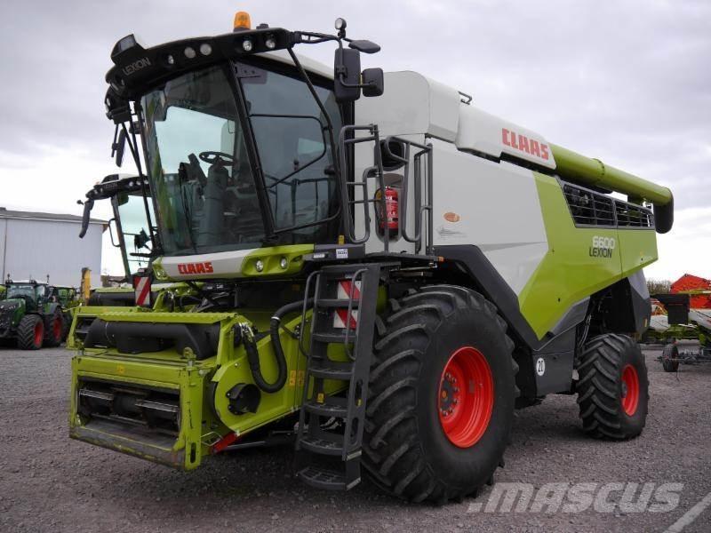 CLAAS LEXION 6600 Ražas novākšanas kombaini