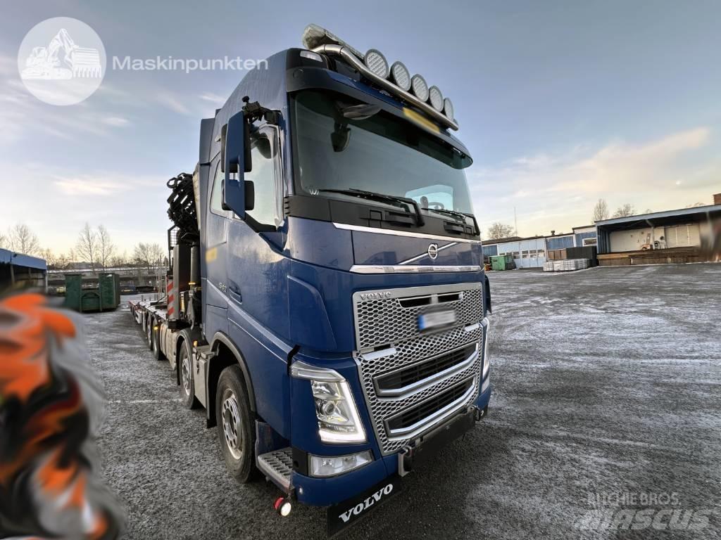 Volvo FH 540 Smagās mašīnas ar celtni