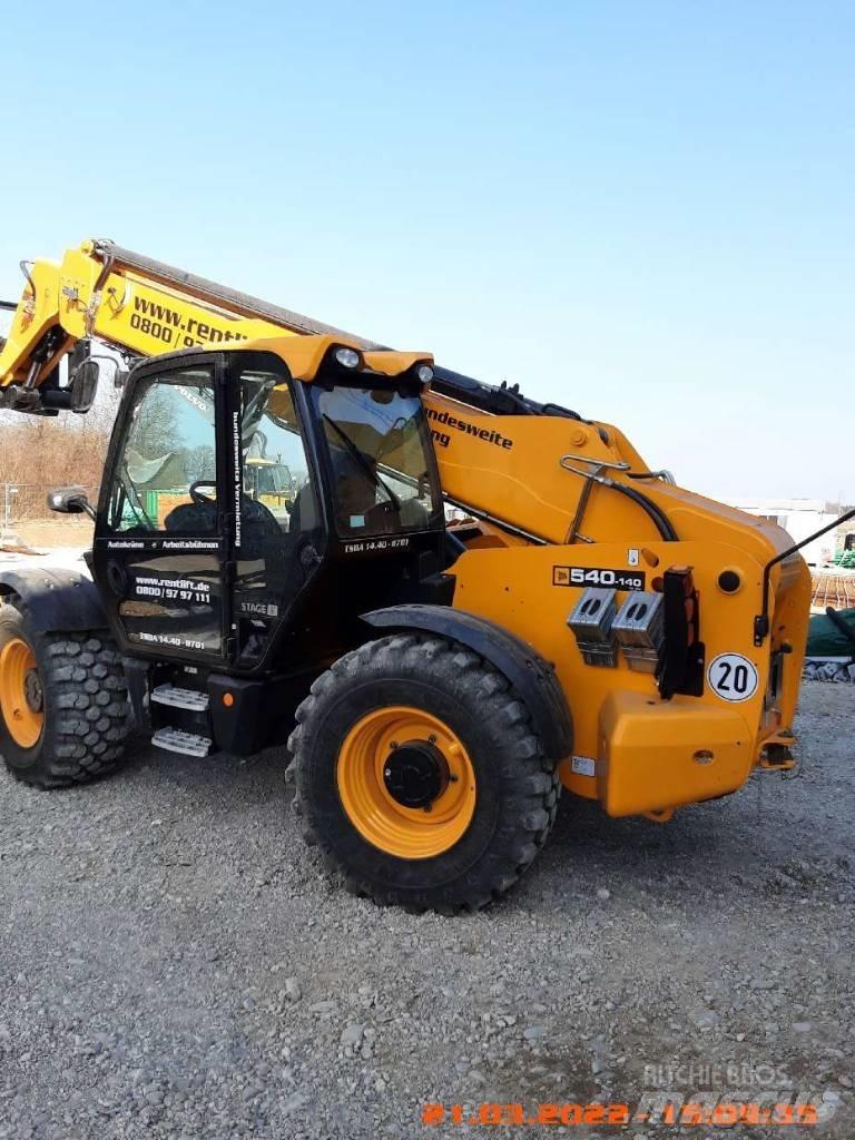JCB 540-140 Teleskopiskie manipulatori