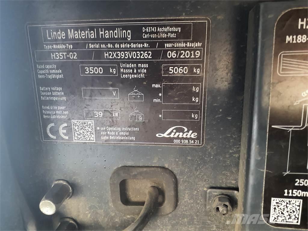 Linde H35T LPG tehnika
