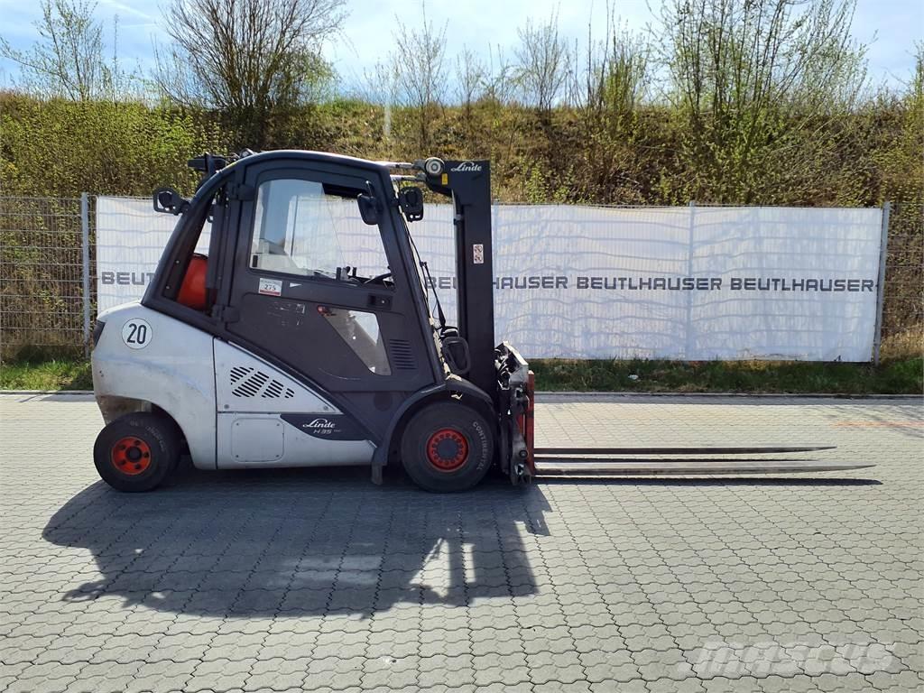 Linde H35T LPG tehnika