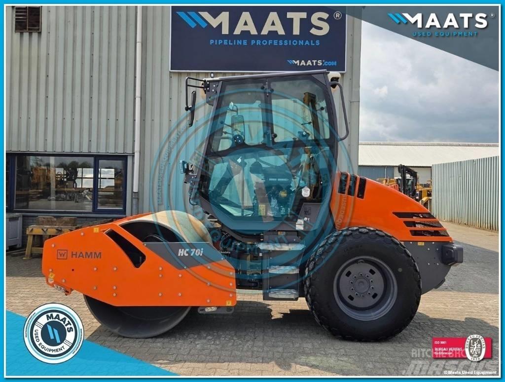 Hamm HC 70i Vienvalča grunts veltņi