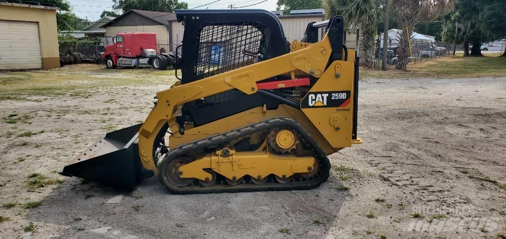 CAT 259 D Lietoti riteņu kompaktiekrāvēji