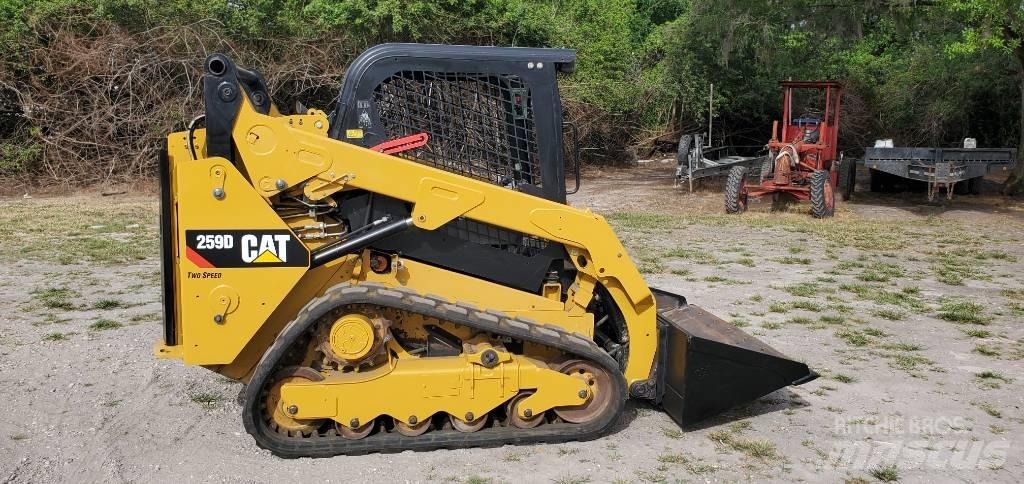 CAT 259 D Lietoti riteņu kompaktiekrāvēji