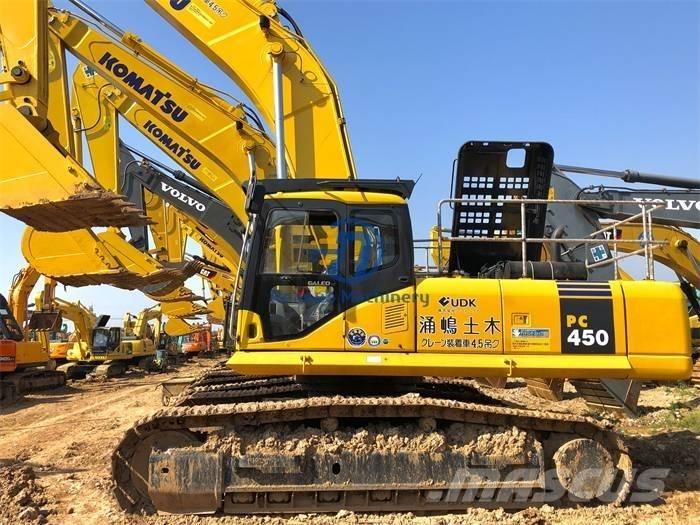 Komatsu PC 450-7 Kāpurķēžu ekskavatori