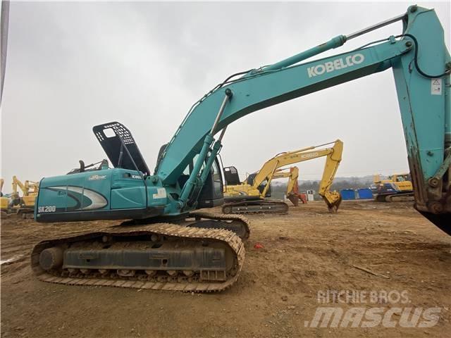 Kobelco SK200 Kāpurķēžu ekskavatori