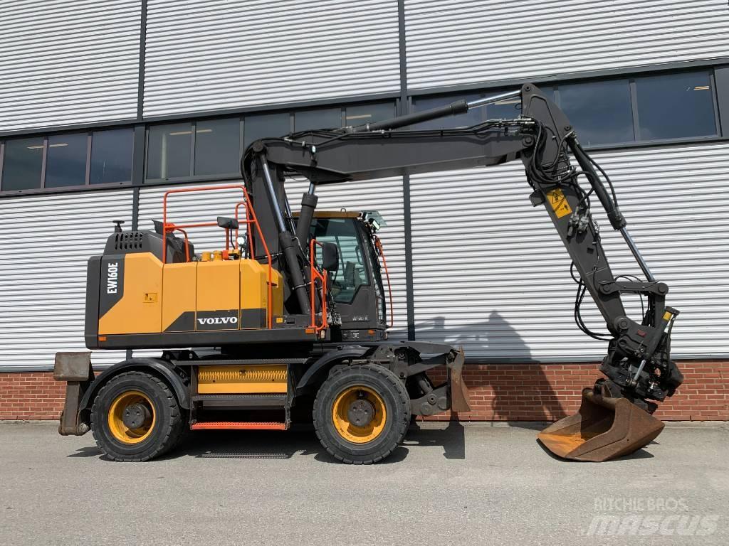 Volvo EW 160 E Ekskavatori uz riteņiem