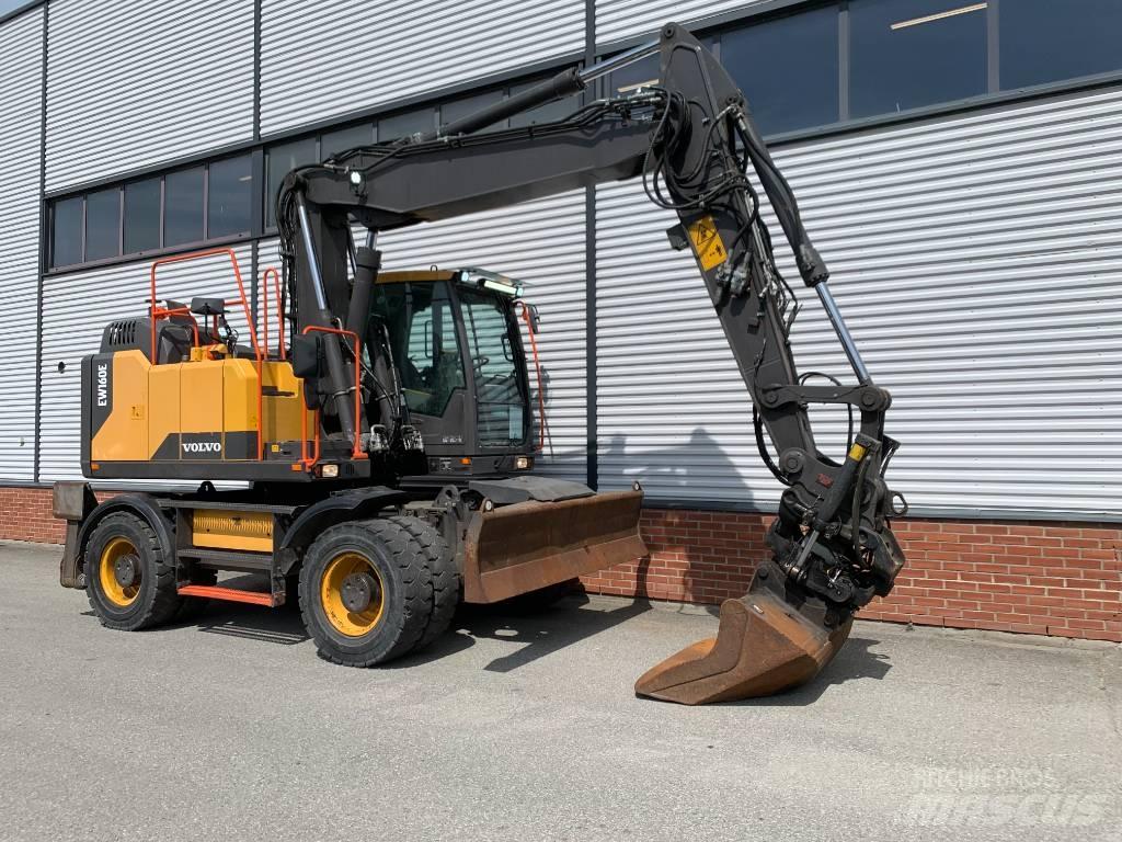 Volvo EW 160 E Ekskavatori uz riteņiem