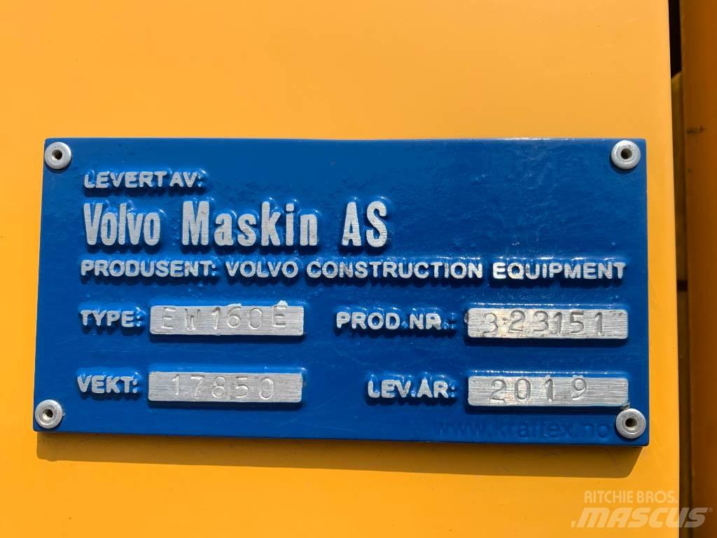 Volvo EW 160 E Ekskavatori uz riteņiem