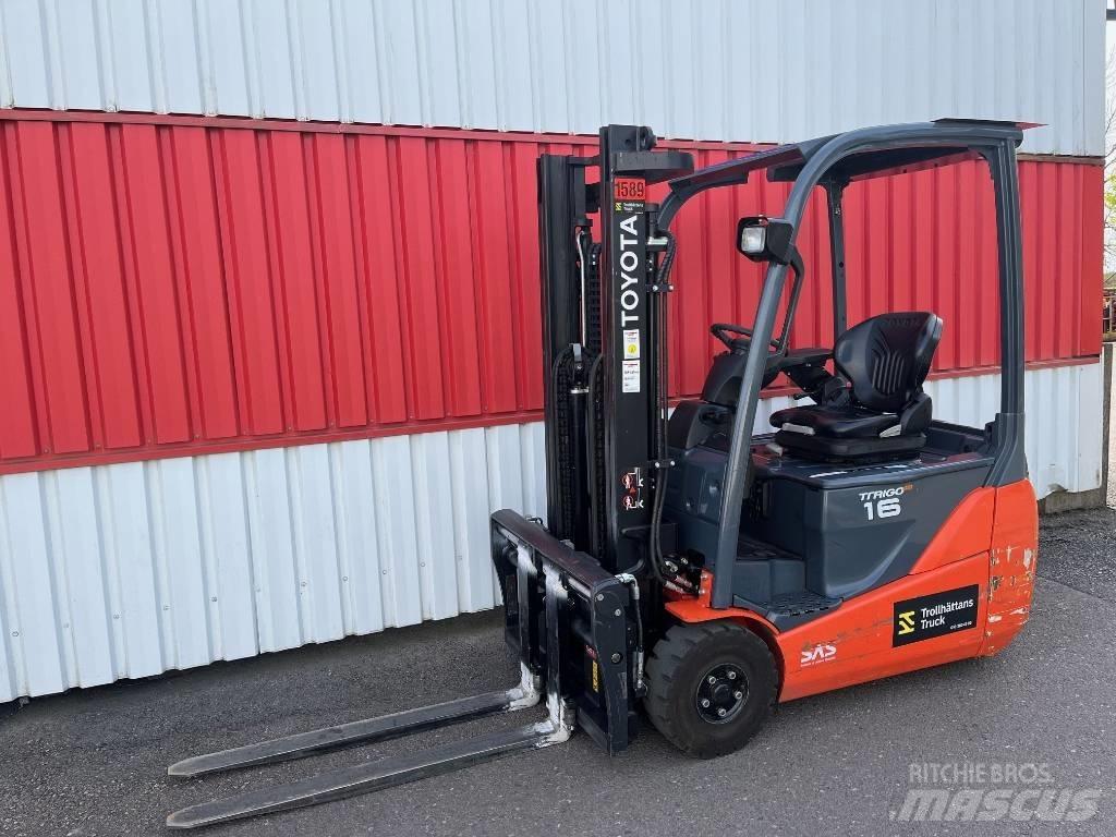 Toyota 8 FBEKT 16 Elektriskie iekrāvēji