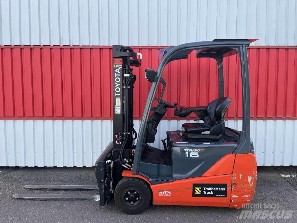 Toyota 8 FBEKT 16 Elektriskie iekrāvēji