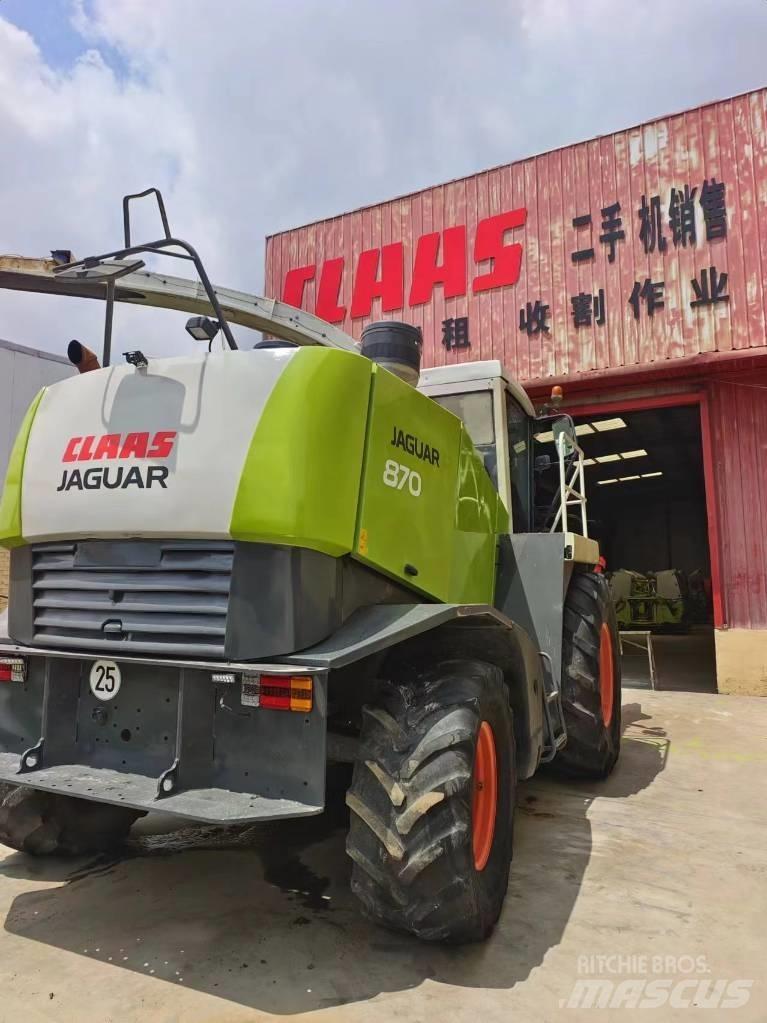 CLAAS Jaguar 870 Lopbarības novācēji