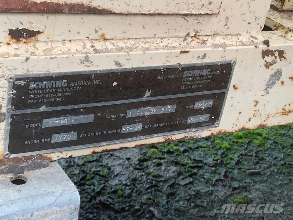Schwing P88E Kravas mašīna- betona sūknis