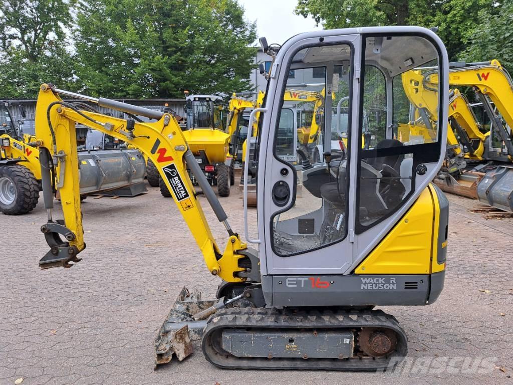 Wacker Neuson ET16 Kāpurķēžu ekskavatori